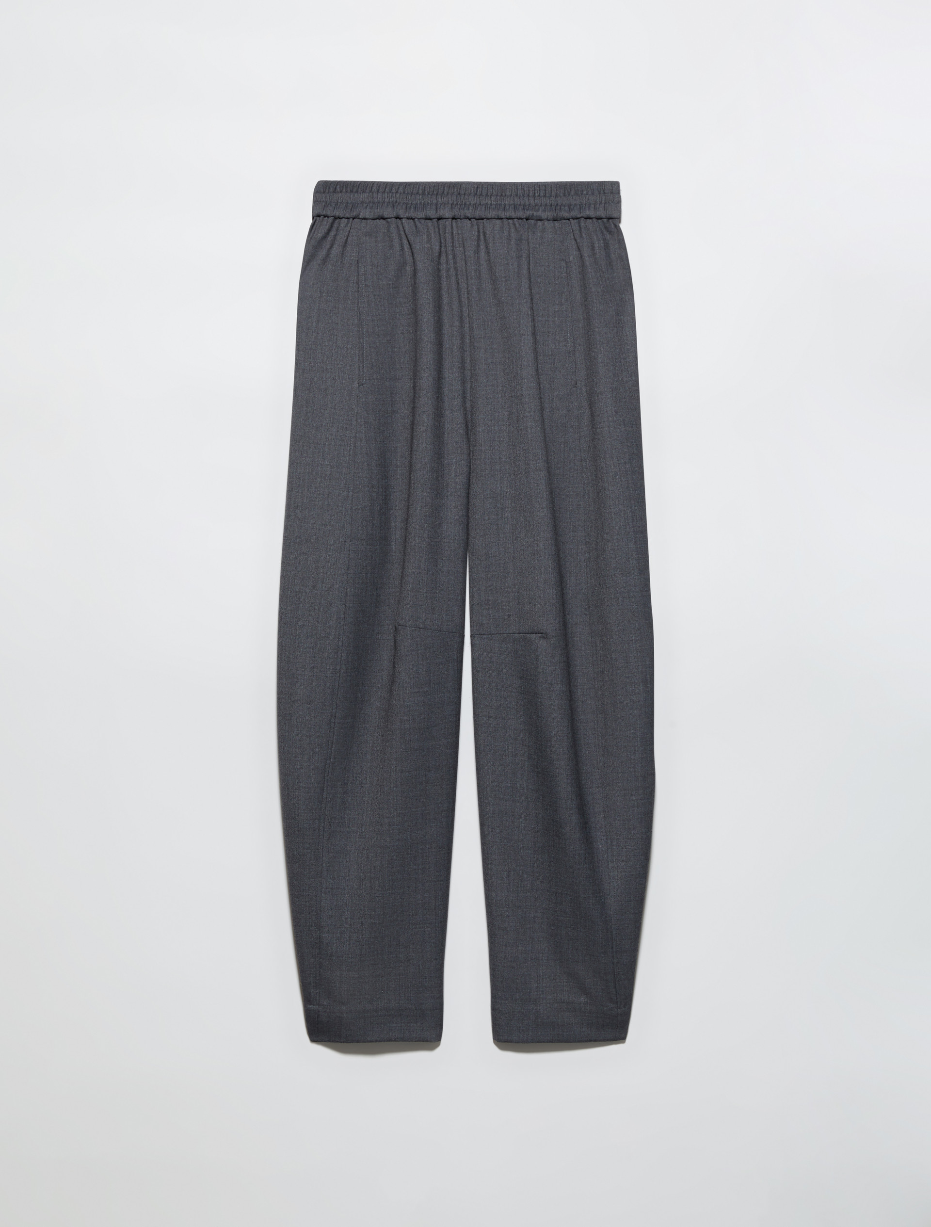 Barrel-leg grisaille trousers, grey | MAX&Co. Barrel-leg grisaille trousers - GREY - MAX&Co. - 5