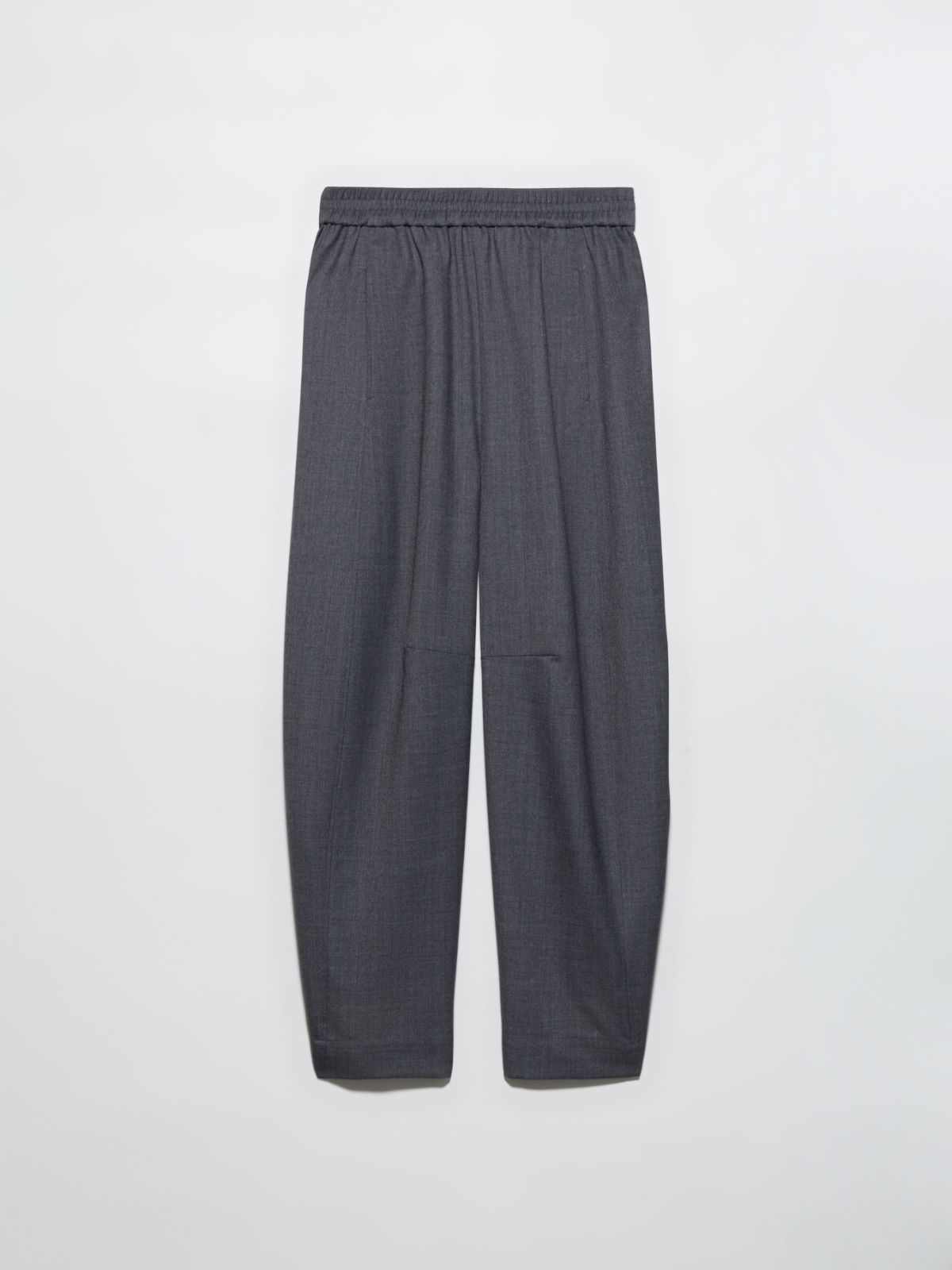 Barrel-leg grisaille trousers, grey | MAX&Co. Barrel-leg grisaille trousers - GREY - MAX&Co. - 5