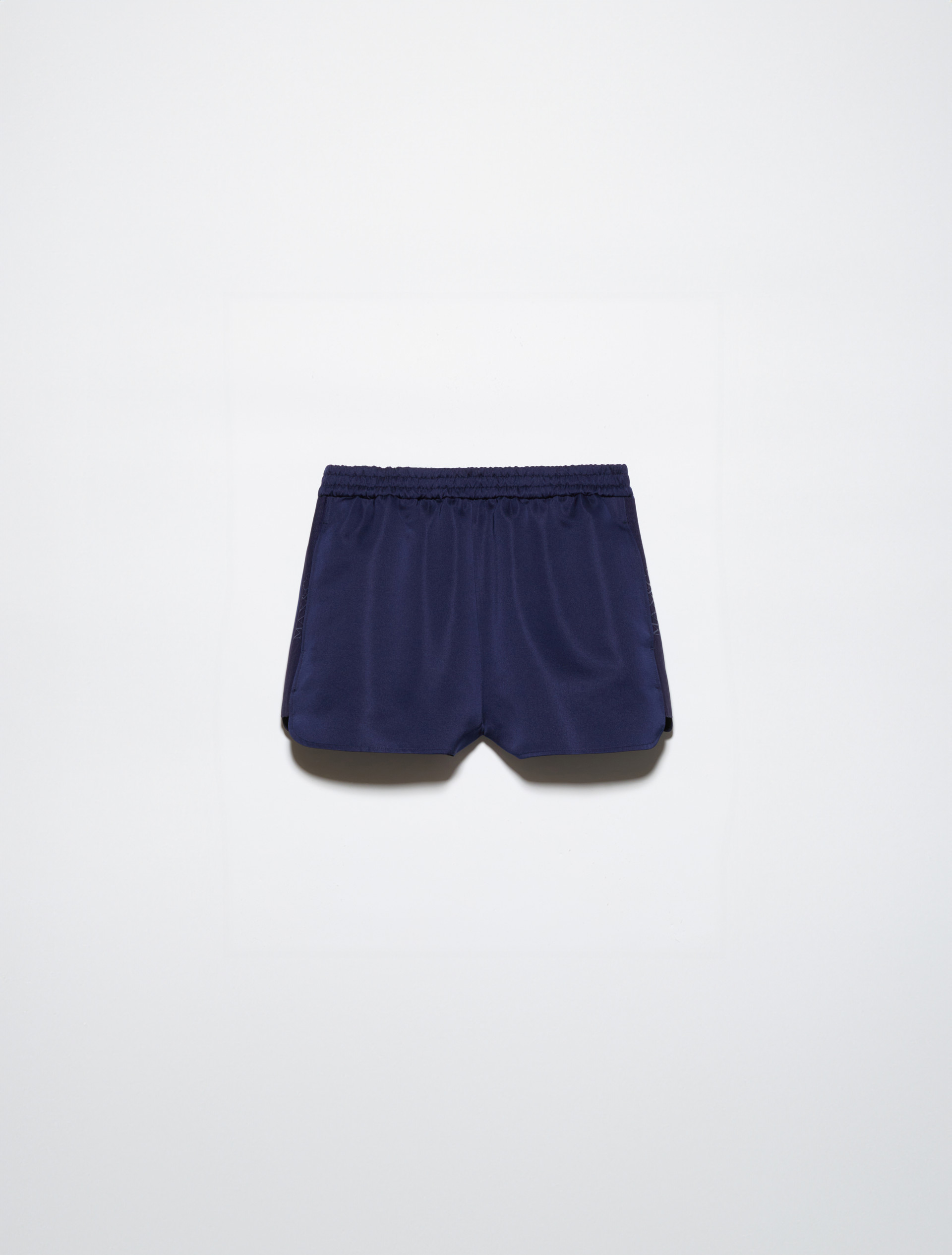 Duchesse satin shorts - NAVY - MAX&Co. - 5