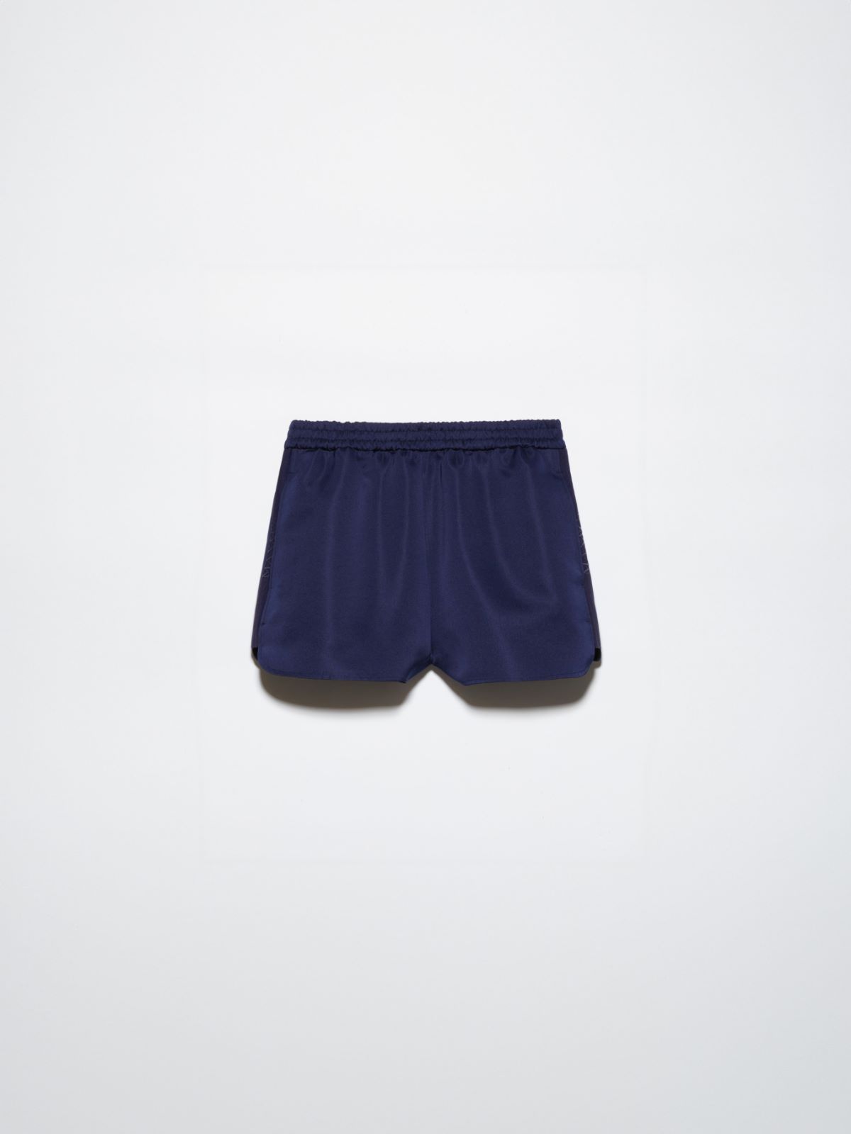 Duchesse satin shorts - NAVY - MAX&Co. - 5