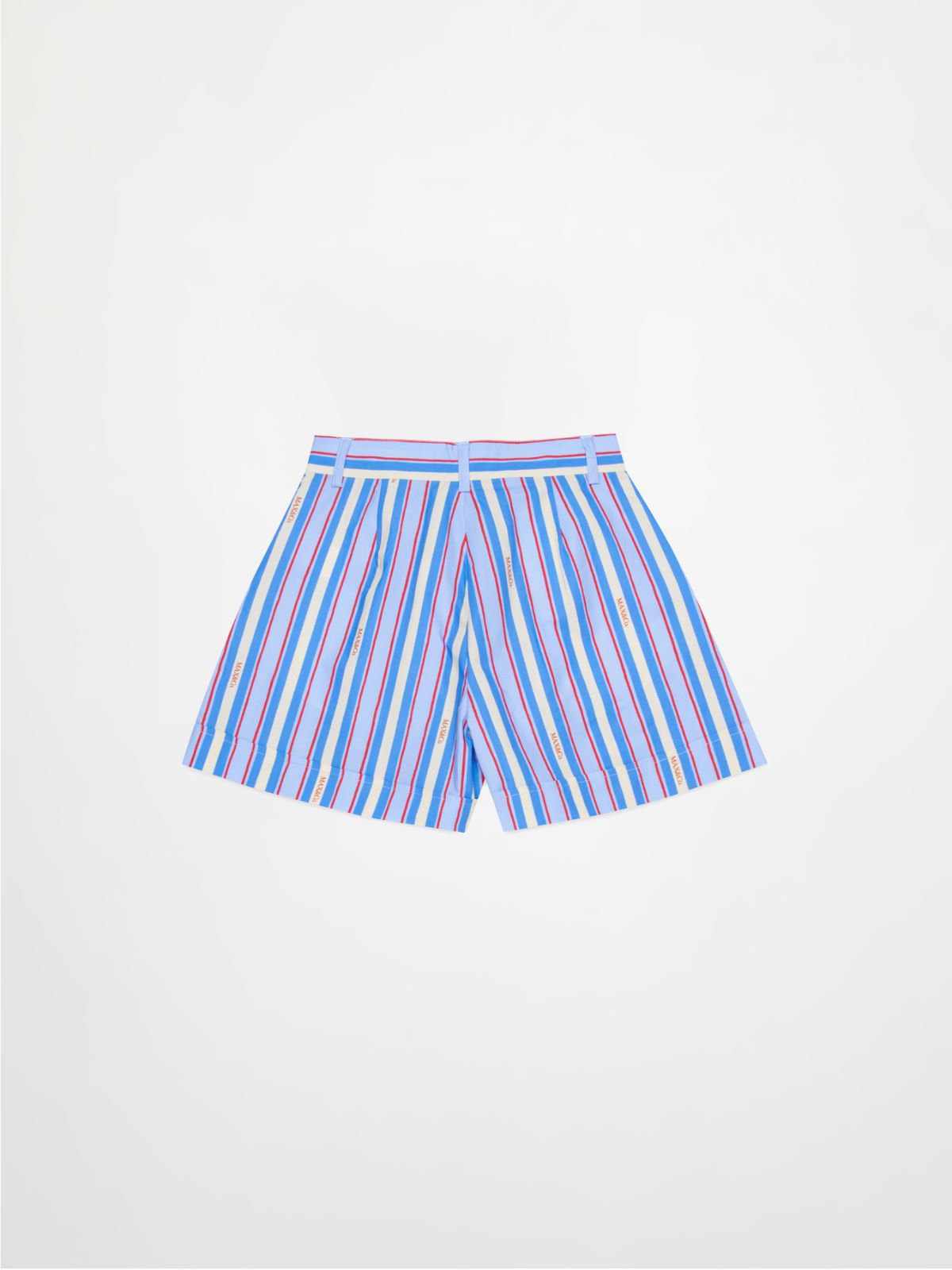 Shorts a rayas con logo KID - LIGHT BLUE - MAX&Co. - 2