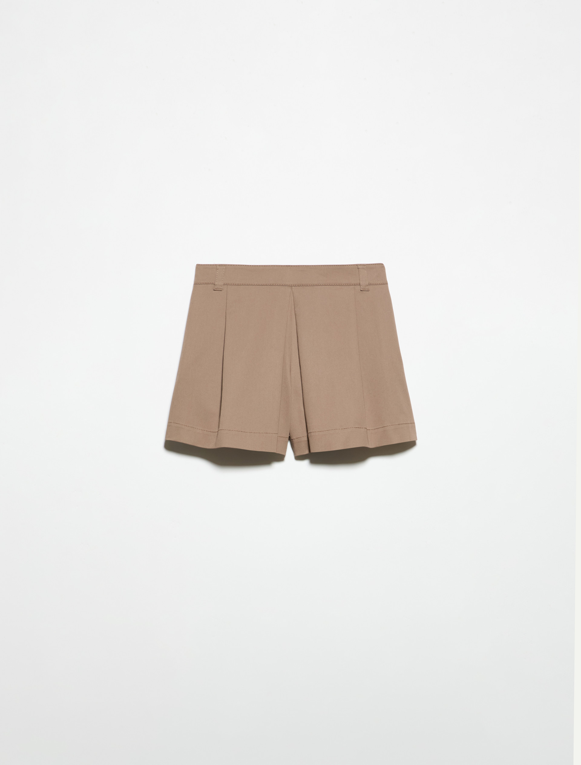 Short en gabardine de coton - CACAO - MAX&Co. - 5