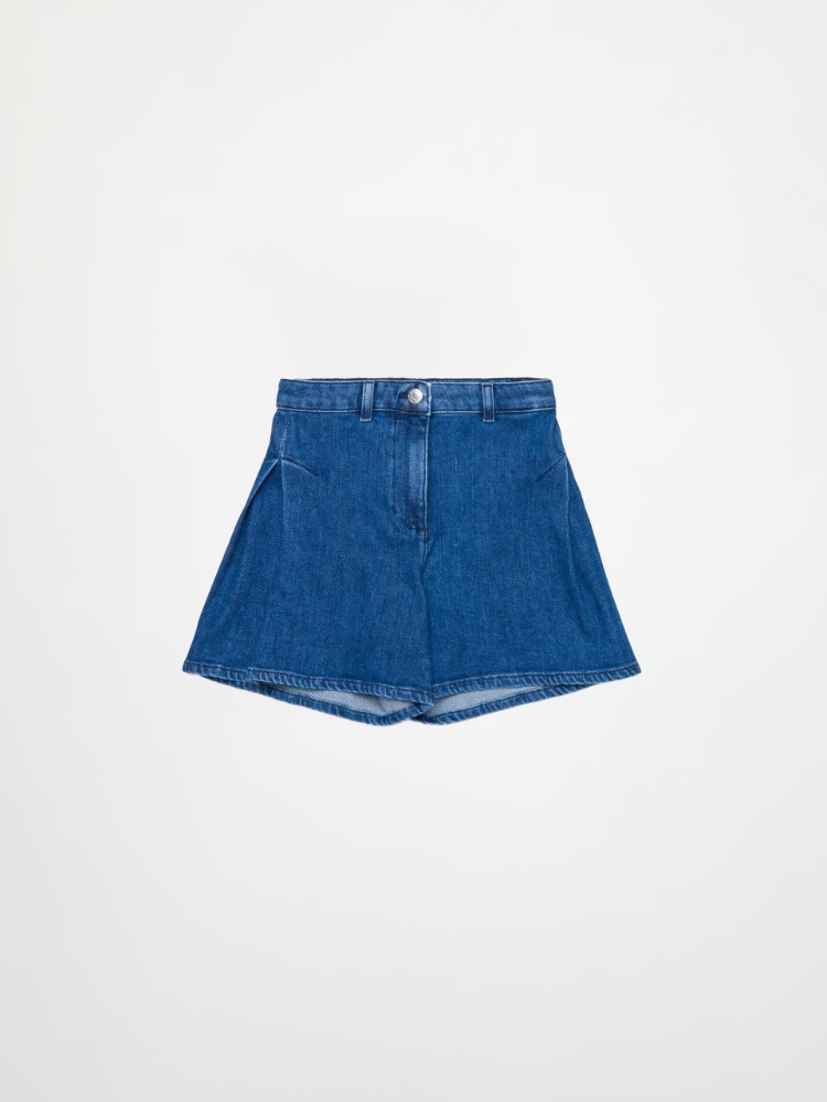 Shorts vaqueros con logo KID - BLUE JEANS - MAX&Co.