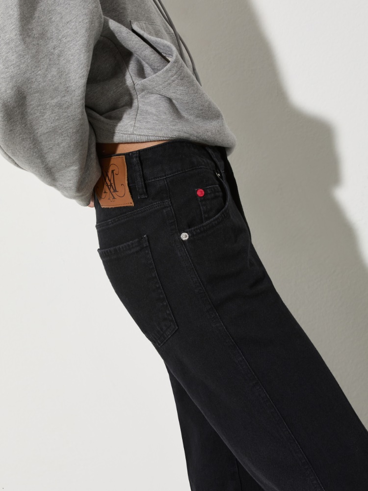 Bootcut black denim jeans - MAX&Co. - 3