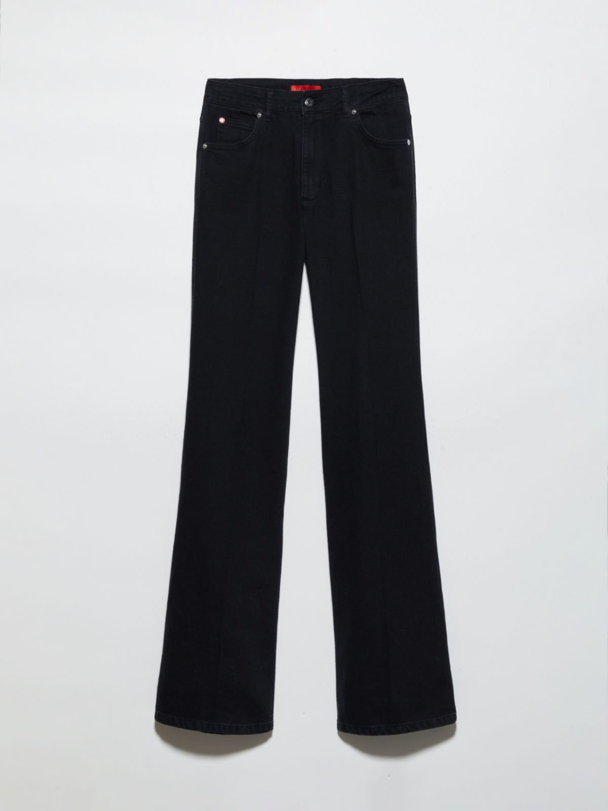 Bootcut black denim jeans, black | MAX&Co. Bootcut black denim jeans - BLACK - MAX&Co. - 5