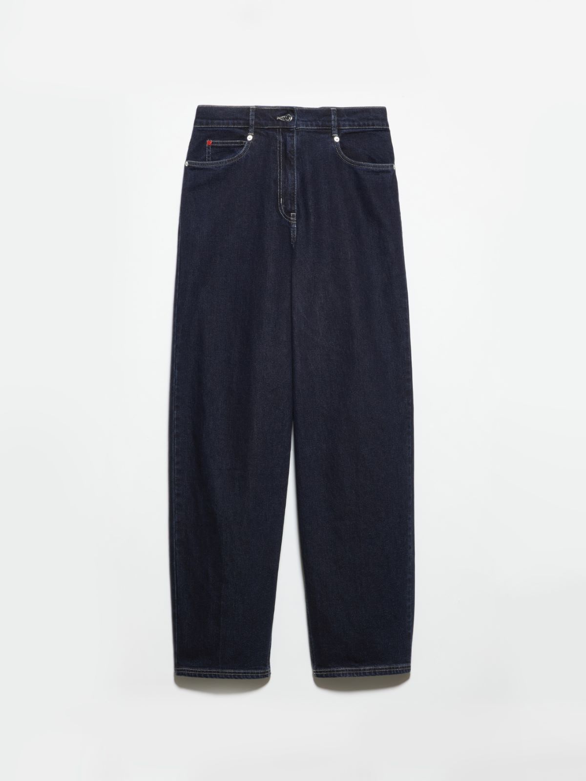 [クルスカ]  リラックス フィット ジーンズ リ エディット - NAVY - MAX&Co.