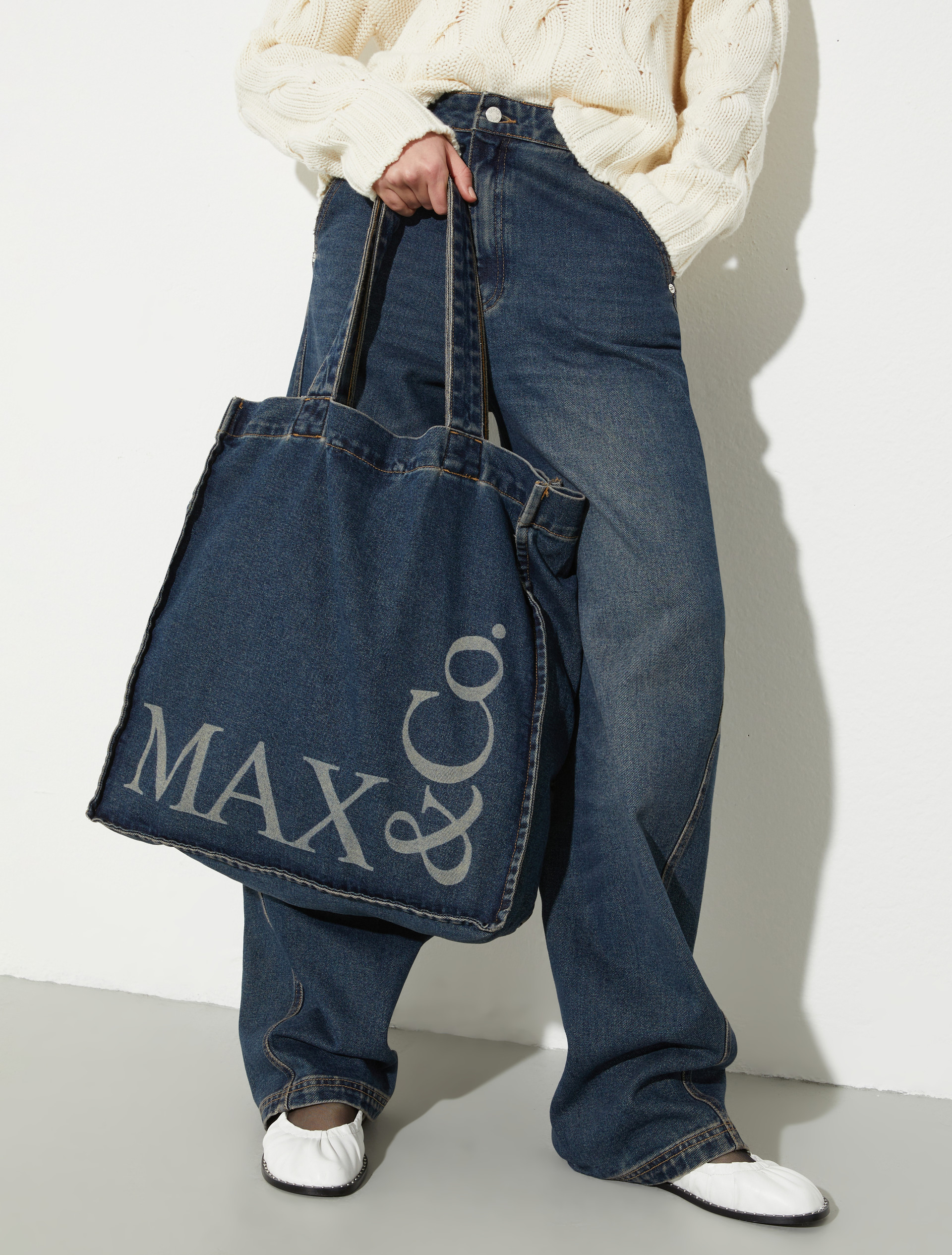 Re-Edit Barrel Leg Jeans, blau | MAX&Co. Re-Edit Barrel Leg Jeans - BLAU - MAX&Co. - 6