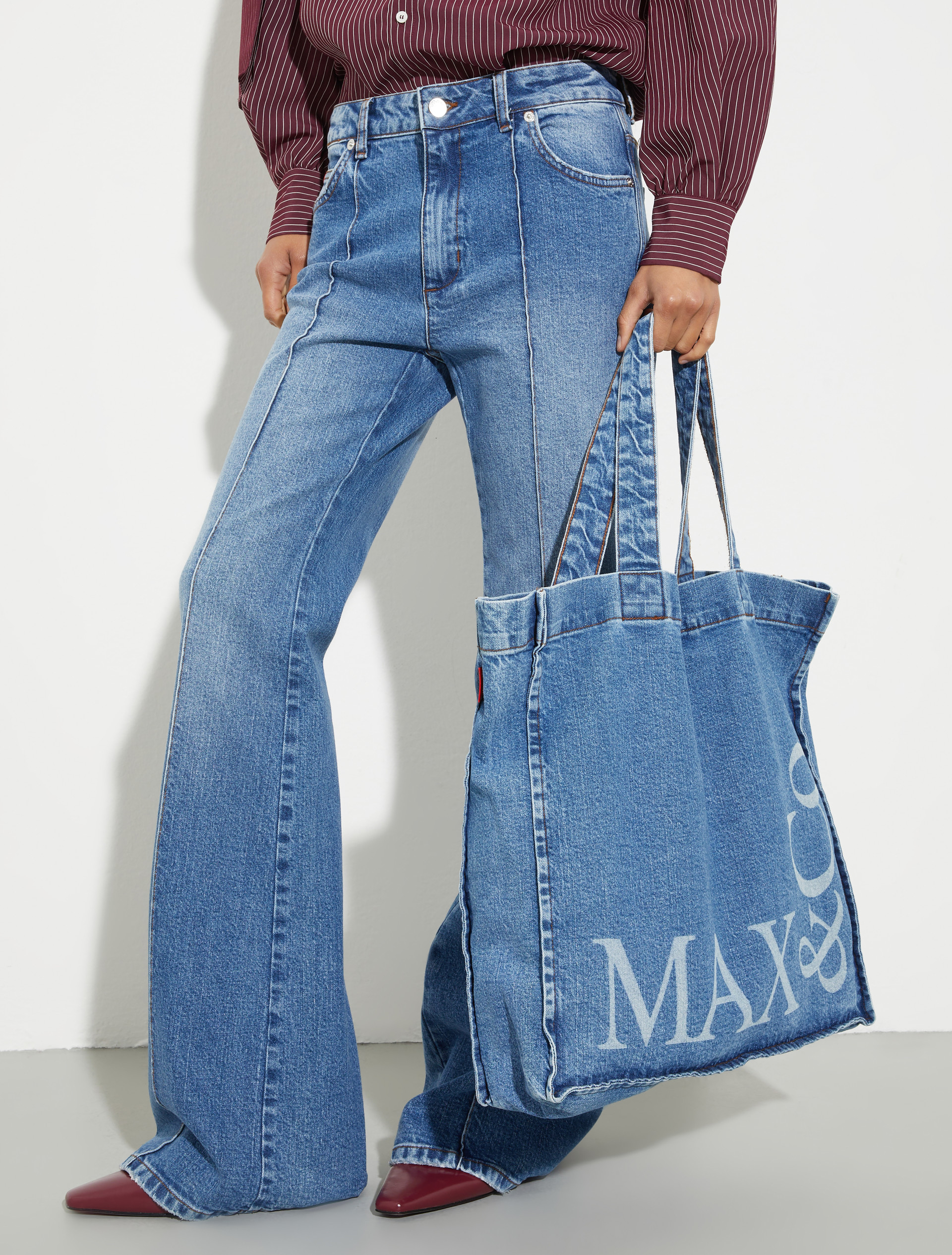 Re-Edit bootcut jeans - BLUE JEANS - MAX&Co. - 6