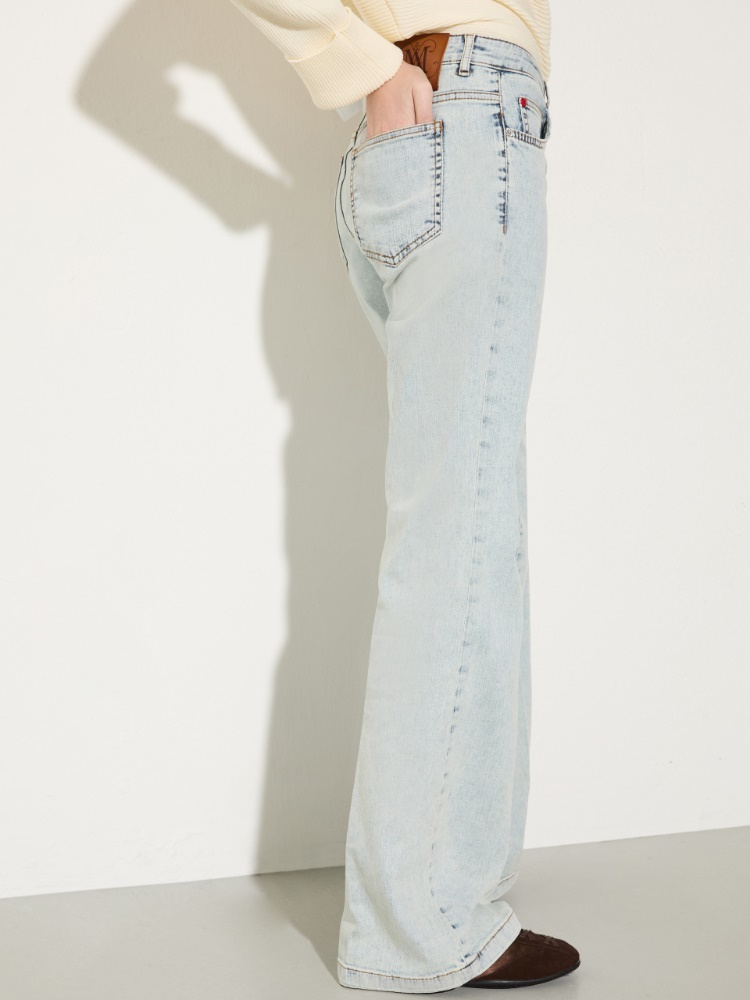 Faded bootcut jeans - MAX&Co. - 3