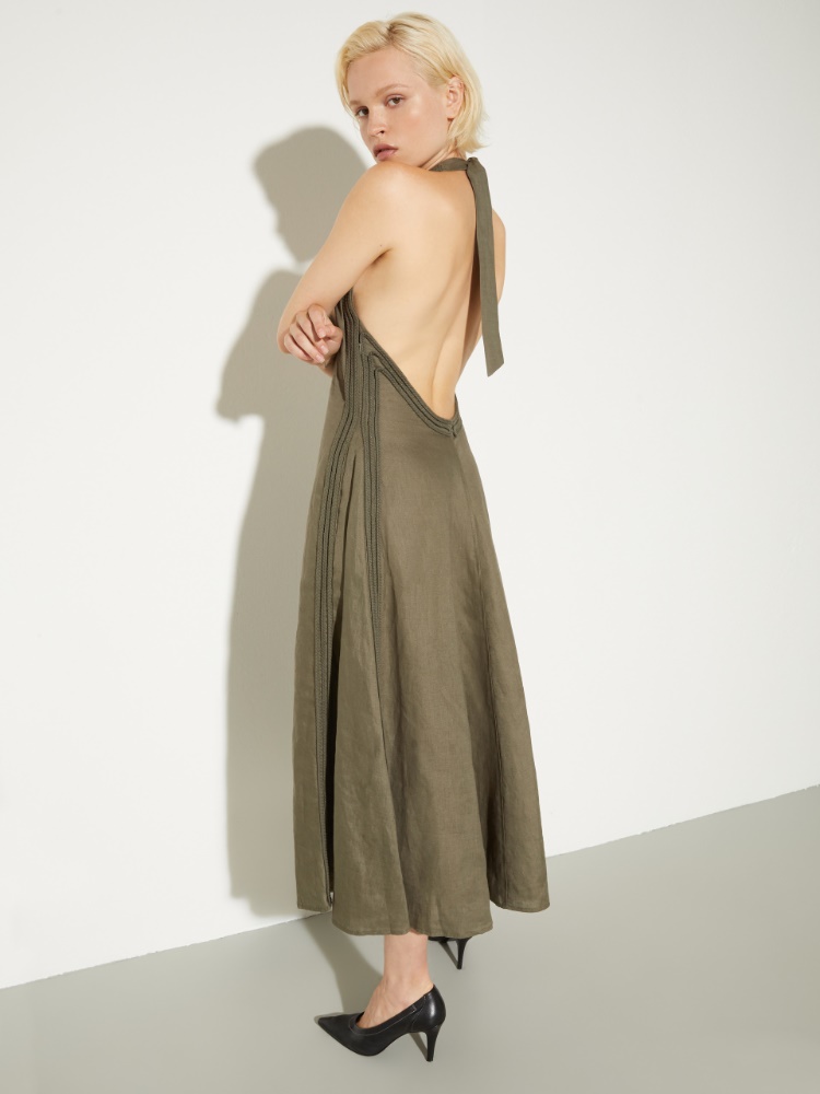 Passementerie linen dress - MAX&Co. - 2