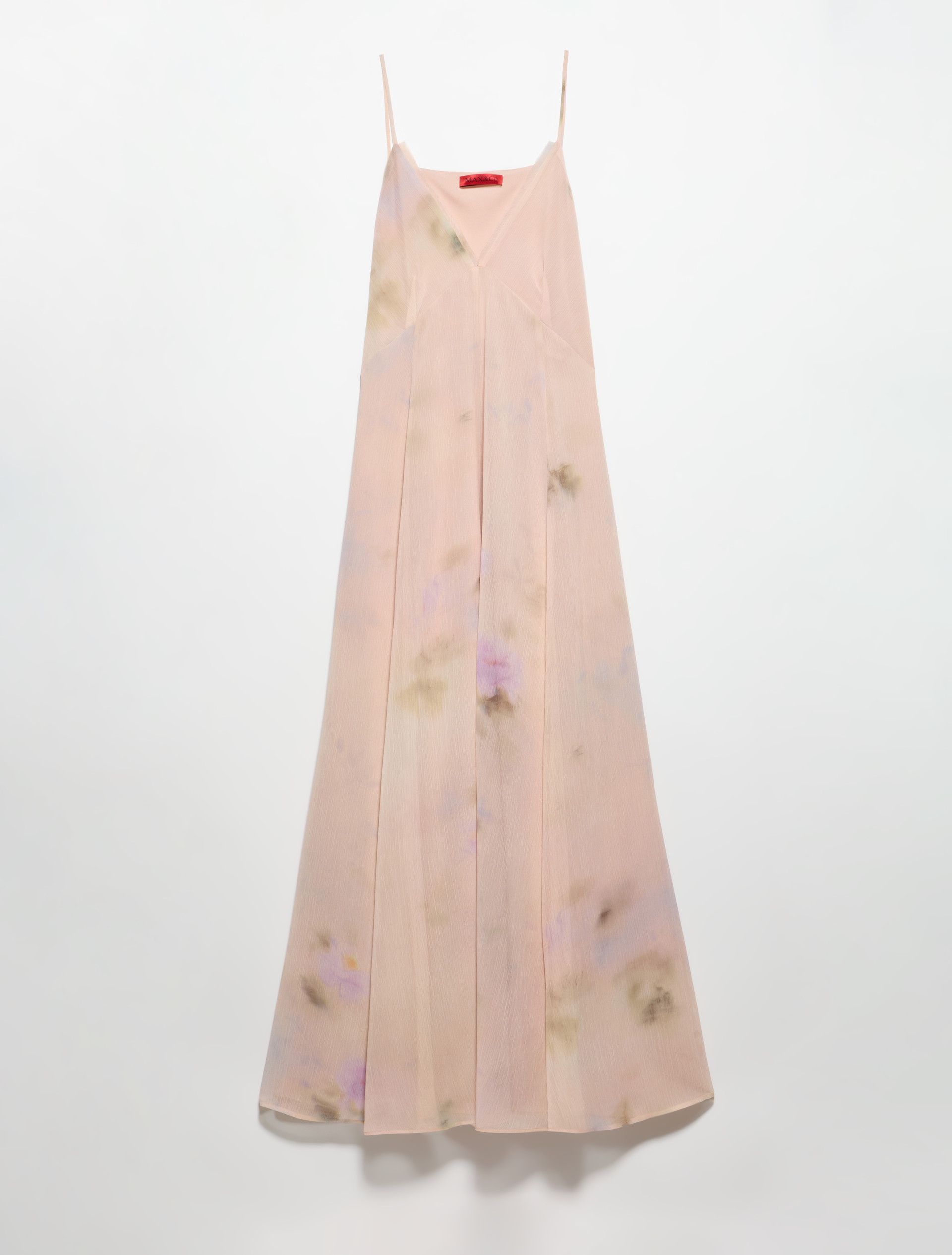 Flared maxi dress - PEACH - MAX&Co. - 5