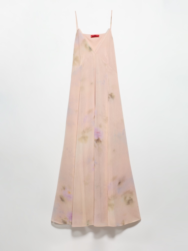 Flared maxi dress - PEACH - MAX&Co.