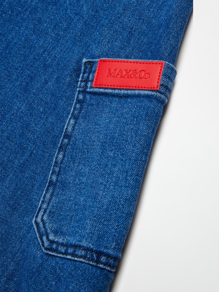 Vestido vaquero con logotipo KID - MAX&Co. - 4