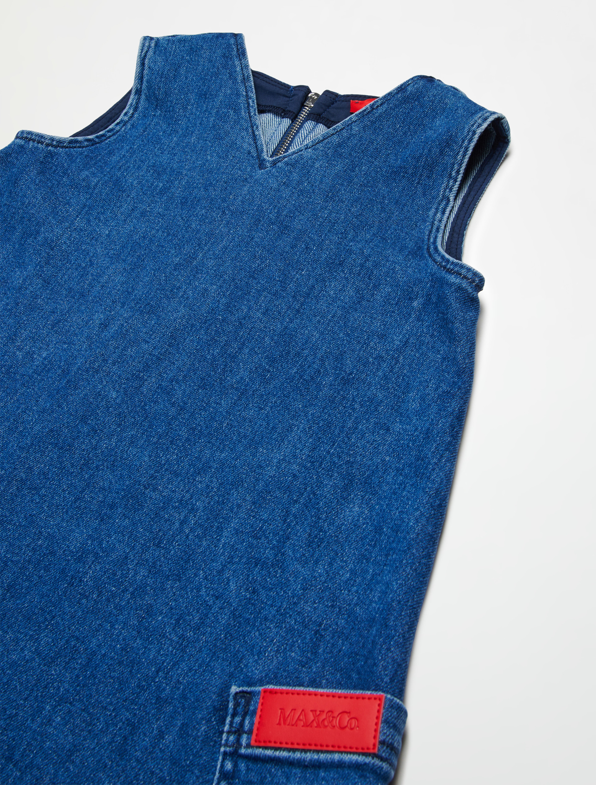 Vestido vaquero con logotipo KID - BLUE JEANS - MAX&Co.