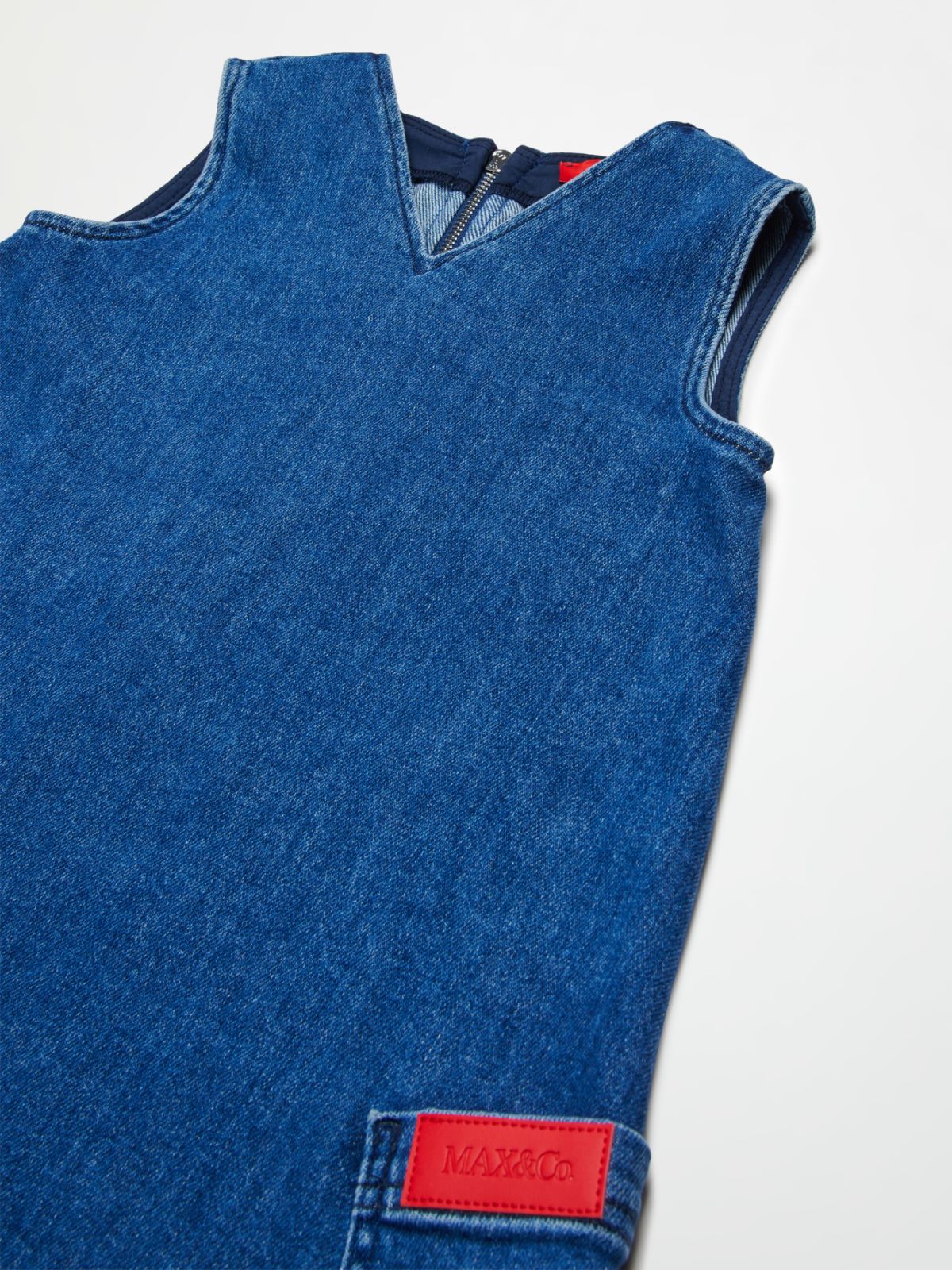 Vestido vaquero con logotipo KID - BLUE JEANS - MAX&Co.