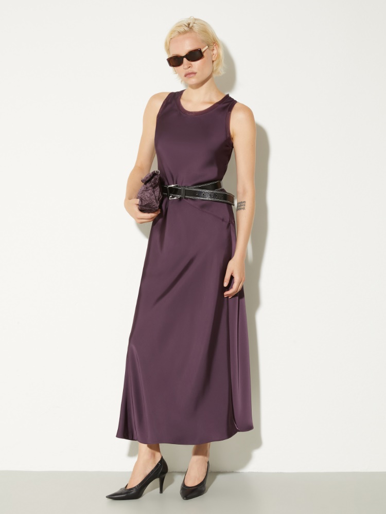 Fluid satin shift dress - MAX&Co. - 5
