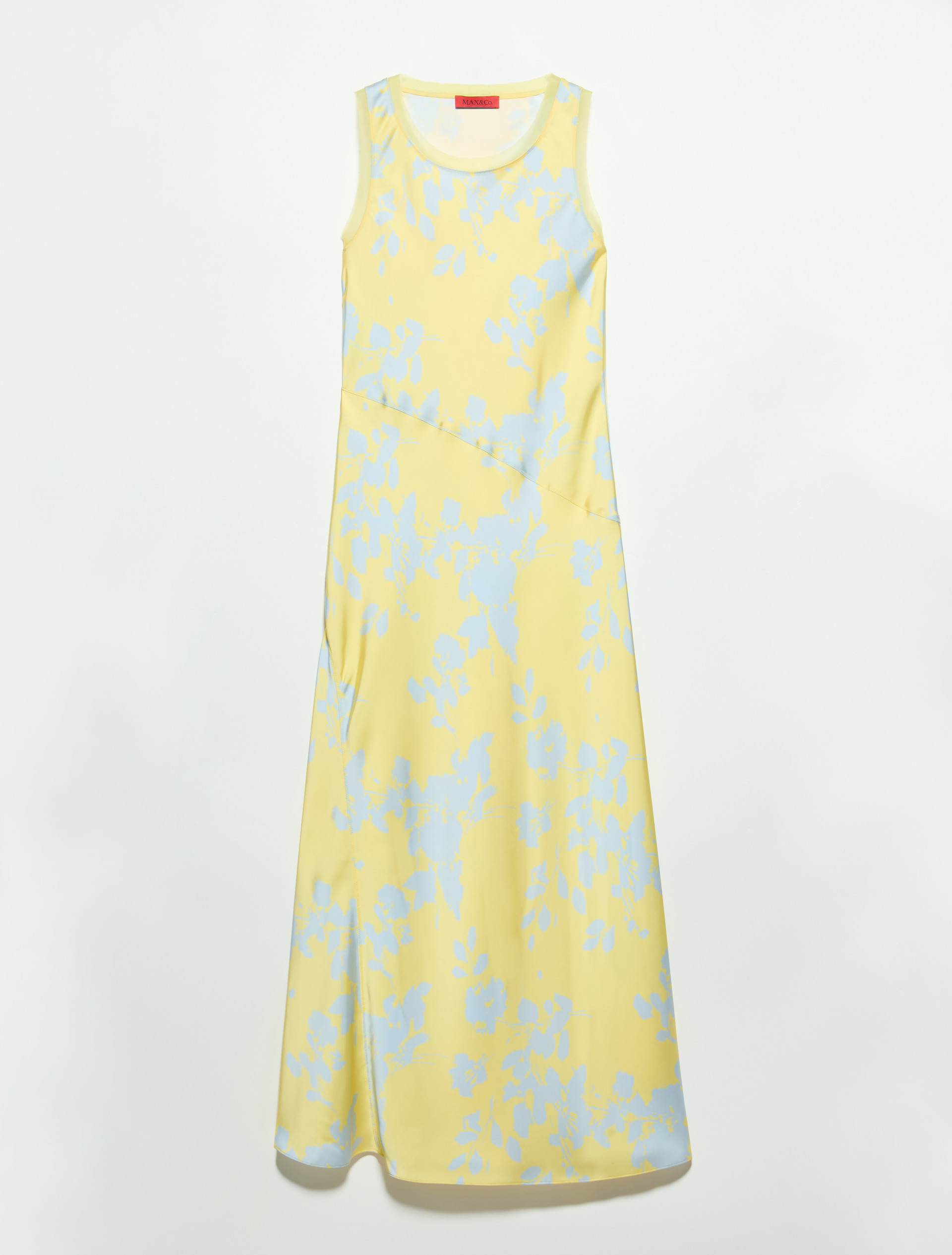 Fluid satin shift dress - LEMON - MAX&Co. - 5