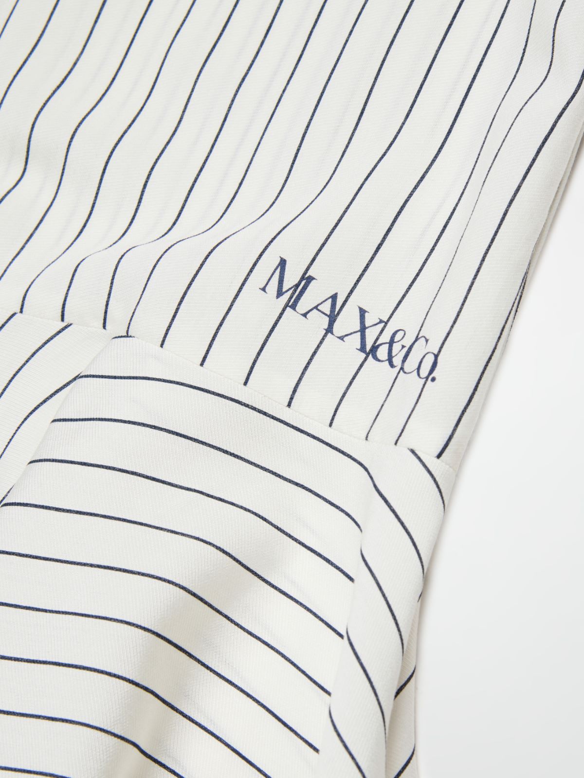 Vestido de rayas con logo KID - WHITE - MAX&Co. - 4
