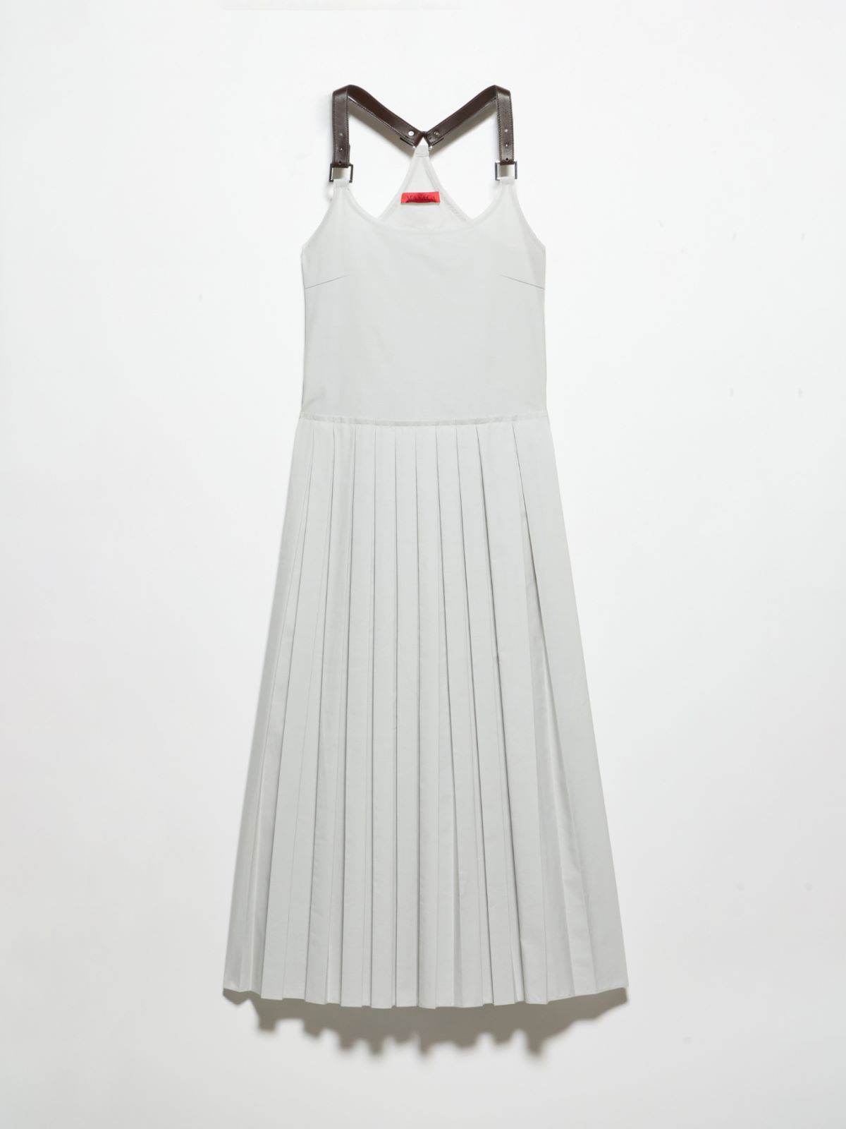 Vestido midi plisado de popelina, hielo | MAX&Co. Vestido midi plisado de popelina - HIELO - MAX&Co. - 5