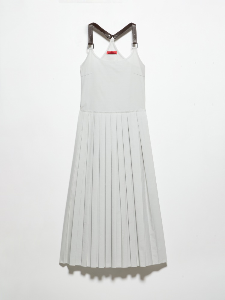Pleated poplin midi dress - MAX&Co. - 5