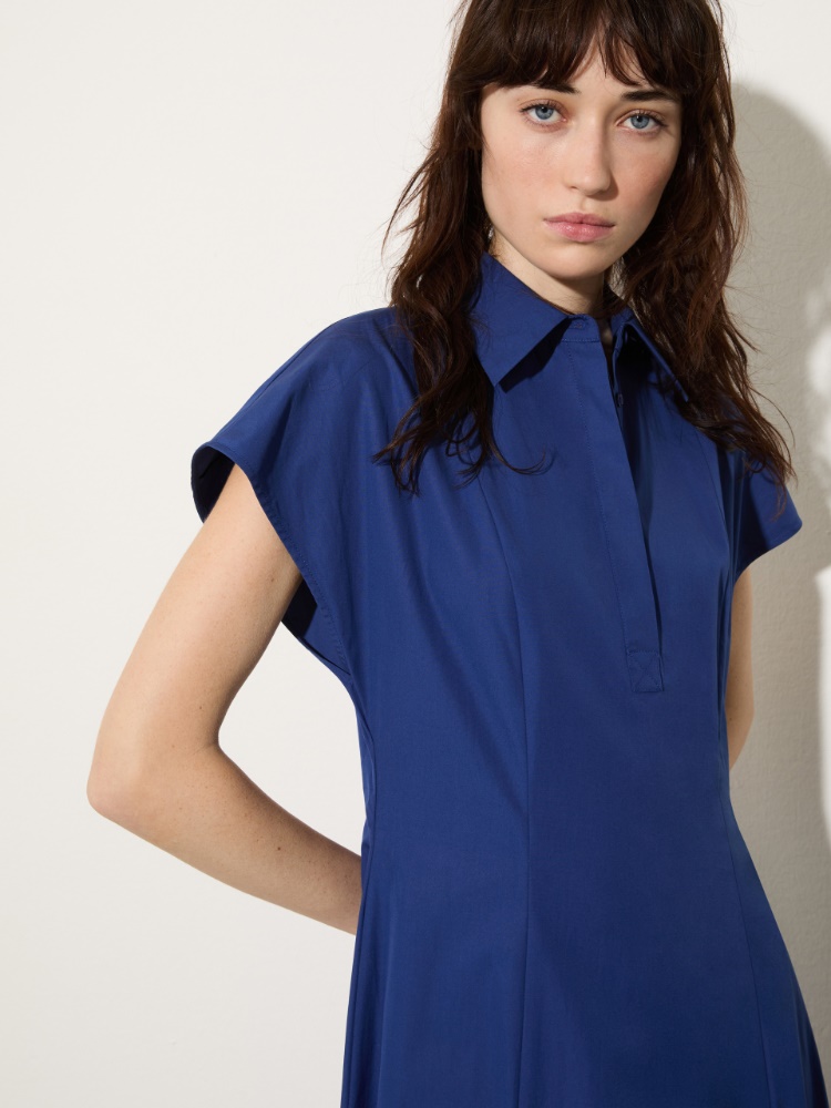 Poplin fit-and-flare dress - MAX&Co. - 3