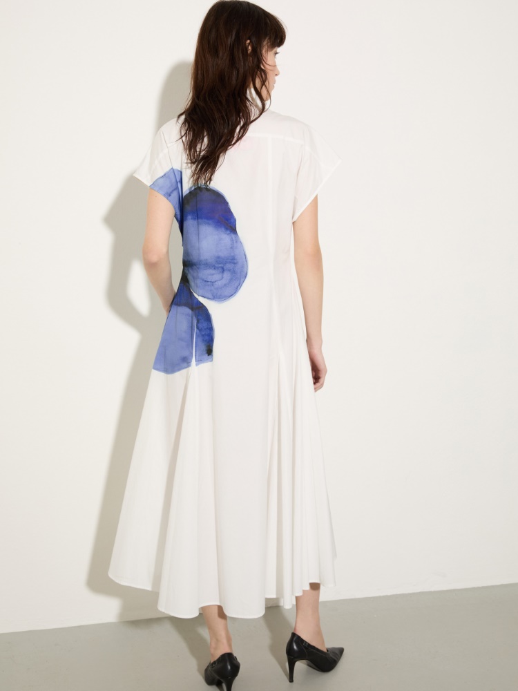 Poplin fit-and-flare dress - MAX&Co. - 2