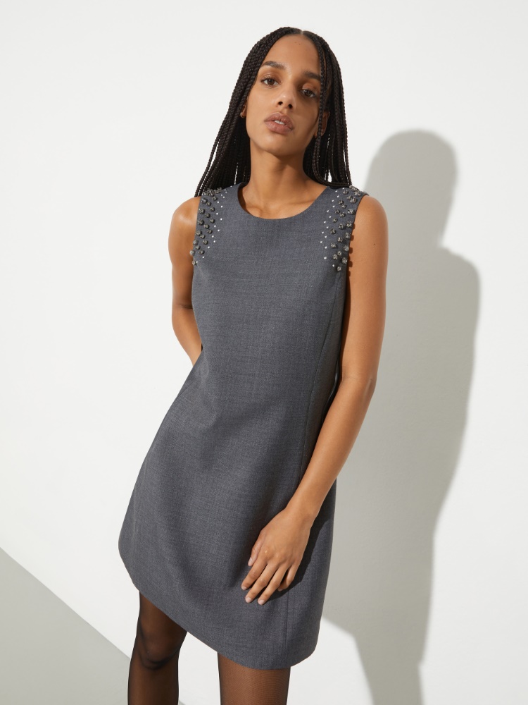 Rhinestone grisaille dress - MAX&Co.
