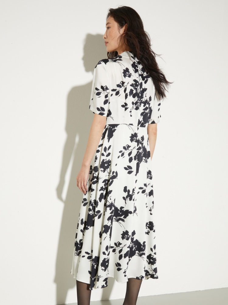 Floral twill midi dress - MAX&Co. - 2