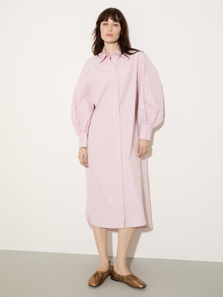 Cotton-poplin shirt dress - MAX&Co.