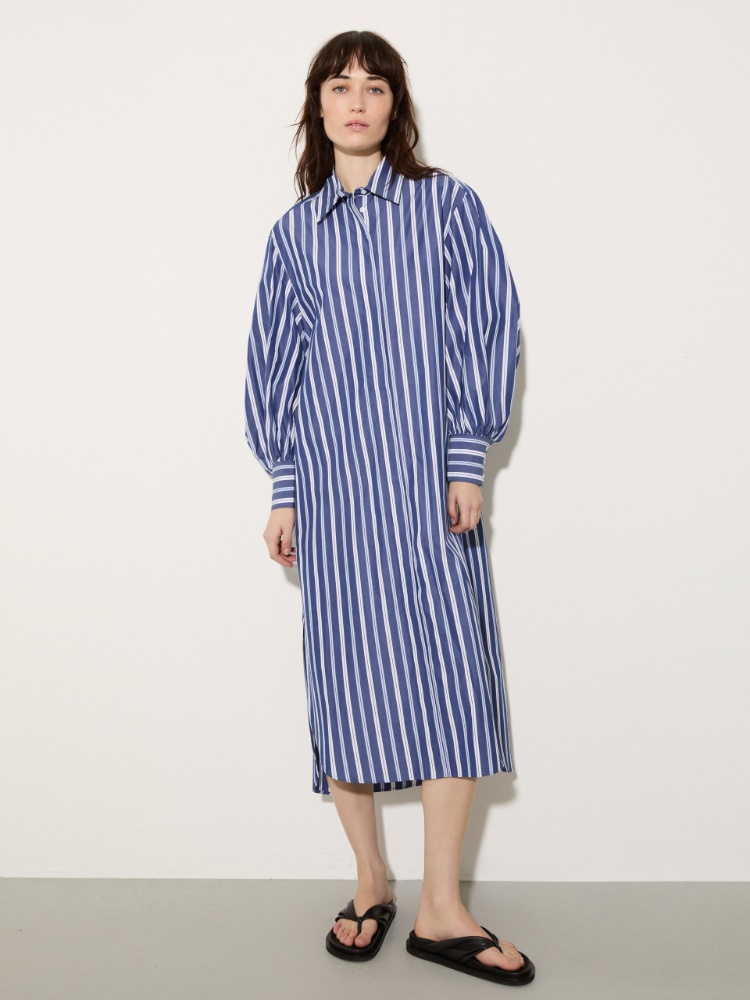 Cotton-poplin shirt dress - MAX&Co.