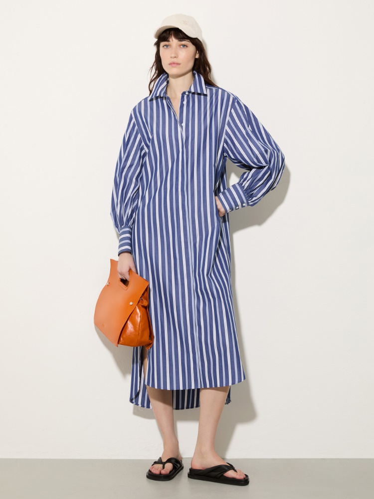 Cotton-poplin shirt dress - MAX&Co. - 5