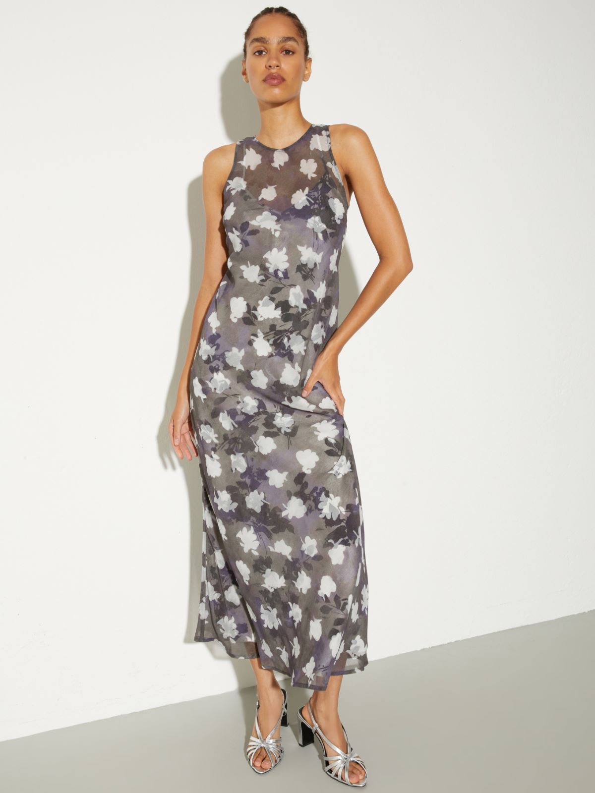 2-in-1 midi shift dress - NAVY - MAX&Co.