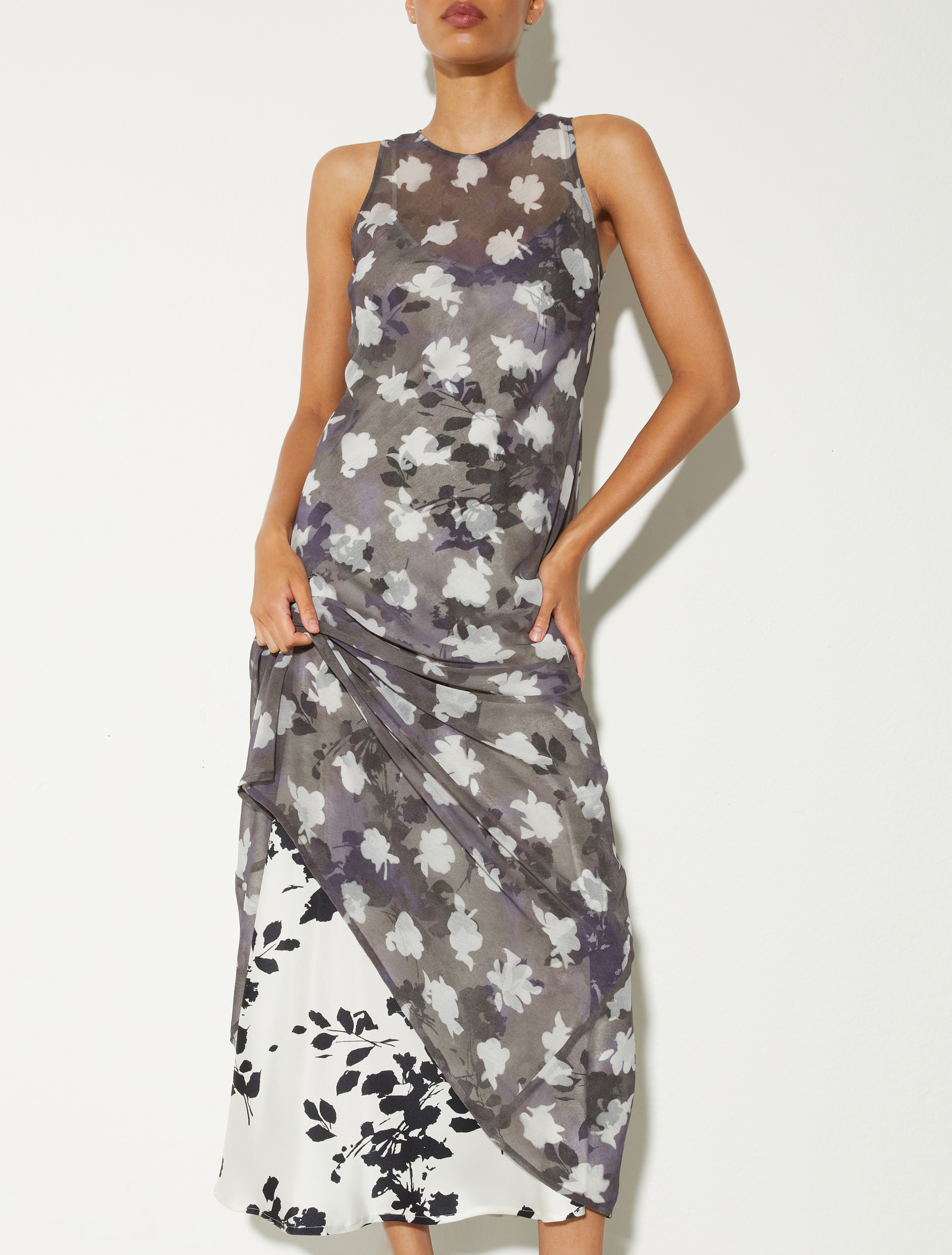 2-in-1 midi shift dress - NAVY - MAX&Co. - 6