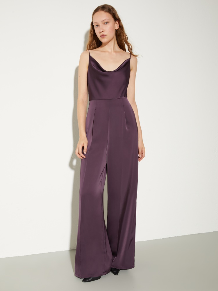 Fluid satin jumpsuit - MAX&Co.