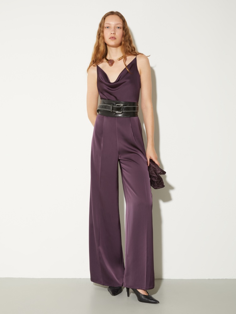 Fluid satin jumpsuit - MAX&Co. - 4