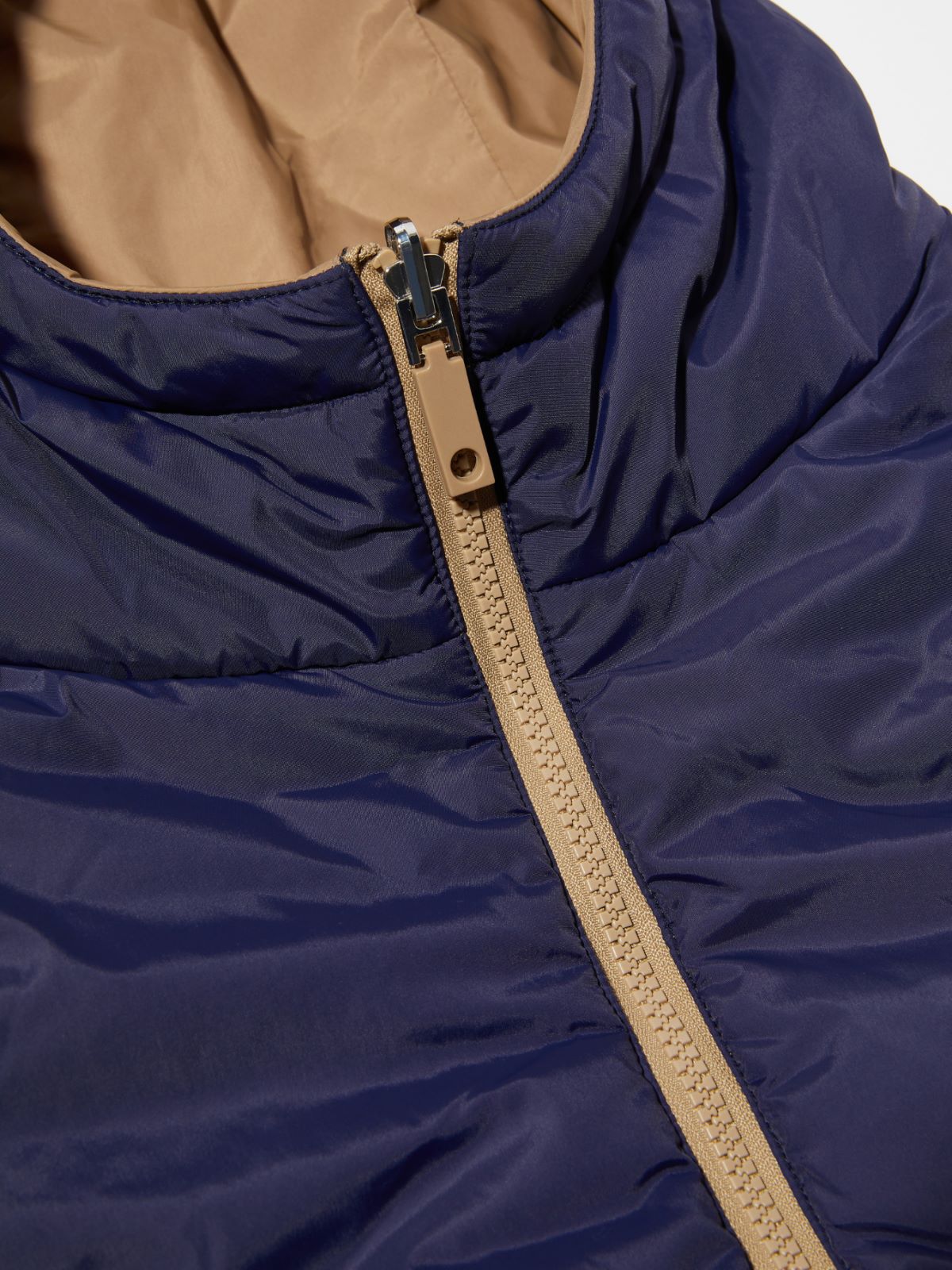 Reversible hooded collar, camel | MAX&Co. Reversible hooded collar - CAMEL - MAX&Co. - 2