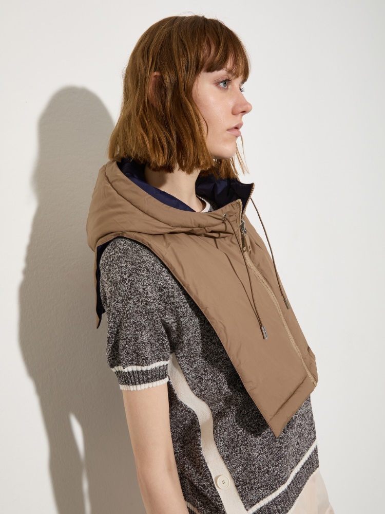 Reversible hooded collar Reversible hooded collar - CAMEL - MAX&Co.