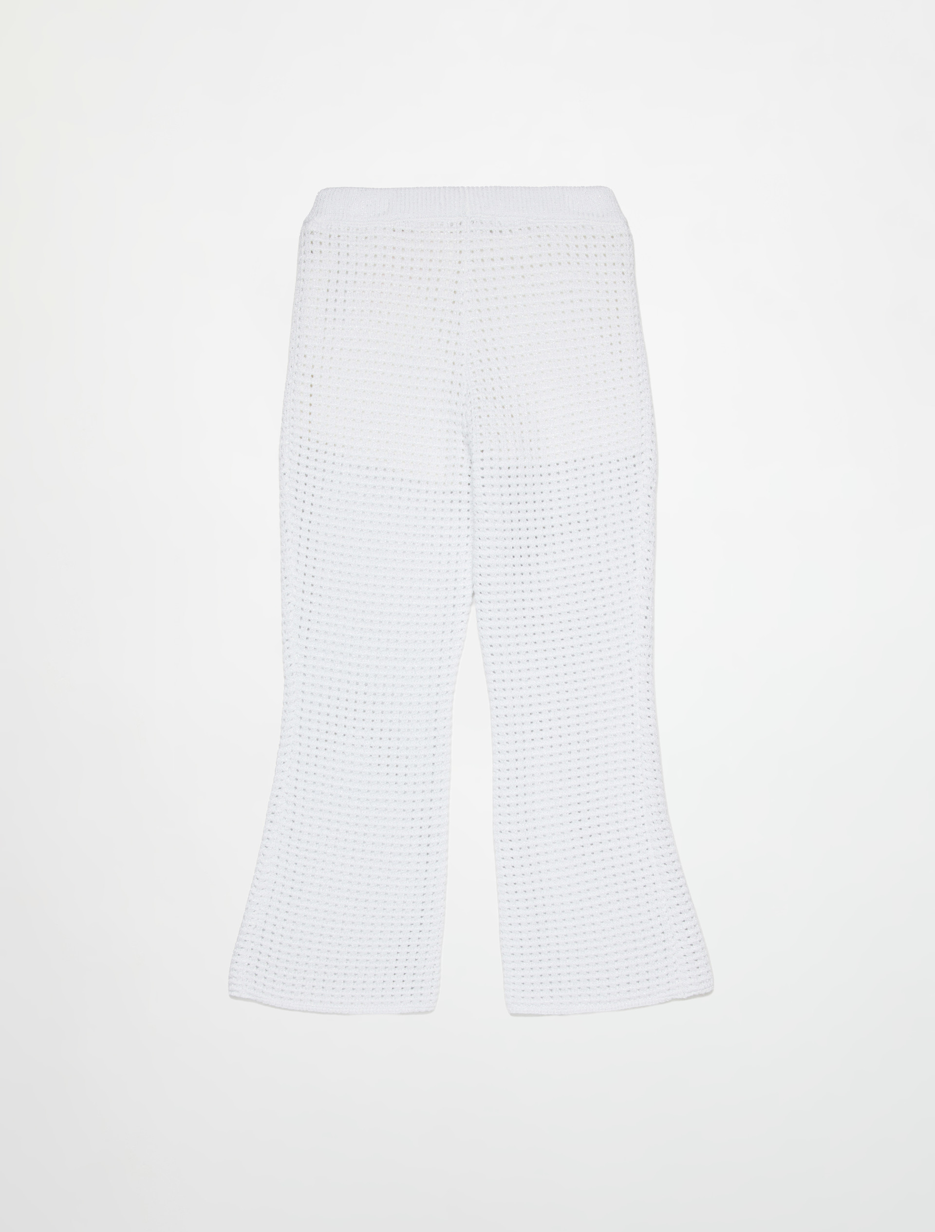 Strickhose mit Logo KID - WEISS - MAX&Co. - 2