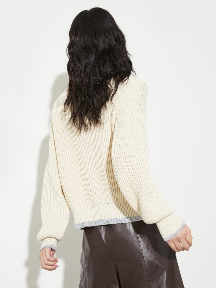 Fisherman’s rib knitted jacket - MAX&Co. - 2