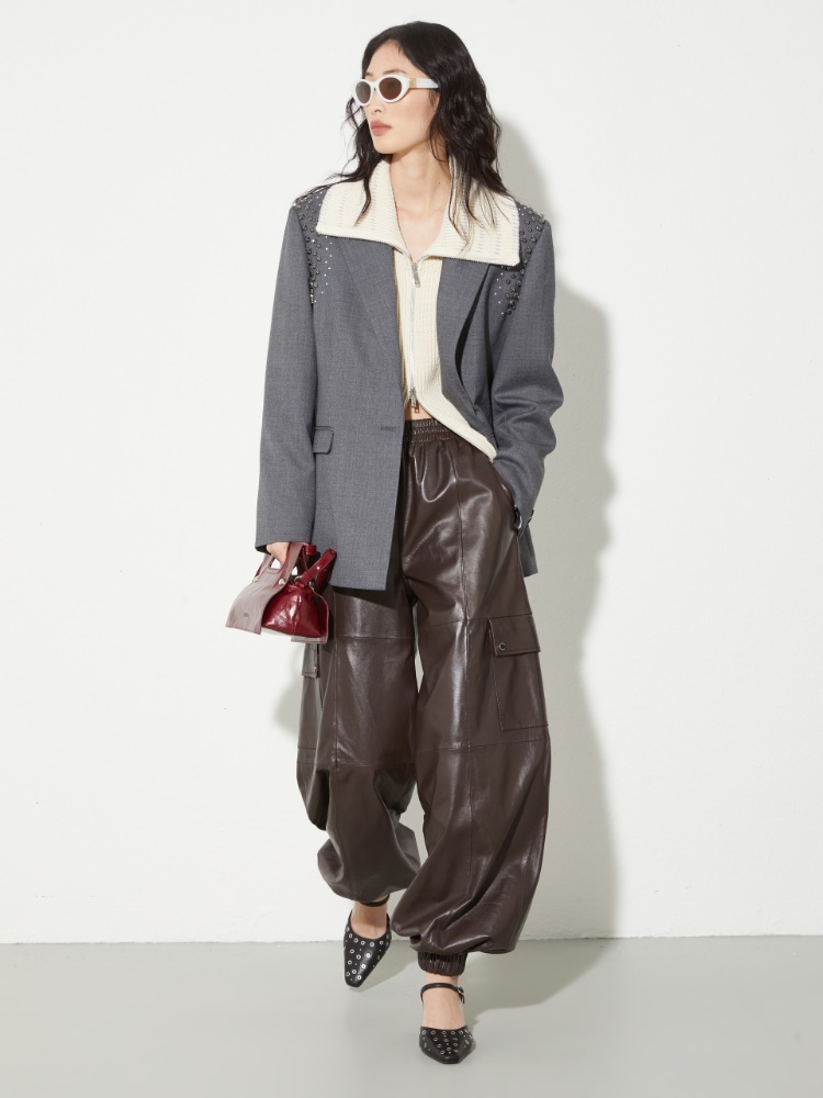 Fisherman’s rib knitted jacket - MAX&Co. - 5