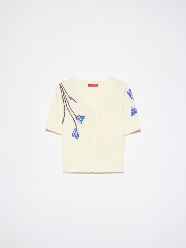 Floral embroidery cardigan - MAX&Co. - 5