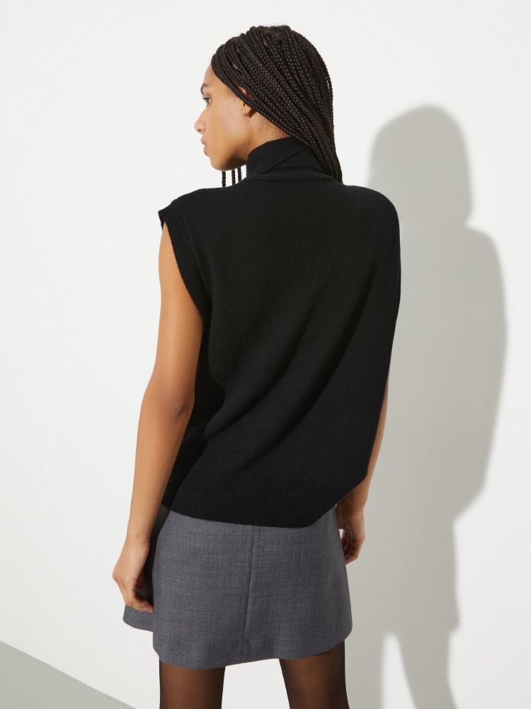 Rhinestone-embellished knit gilet - MAX&Co. - 2