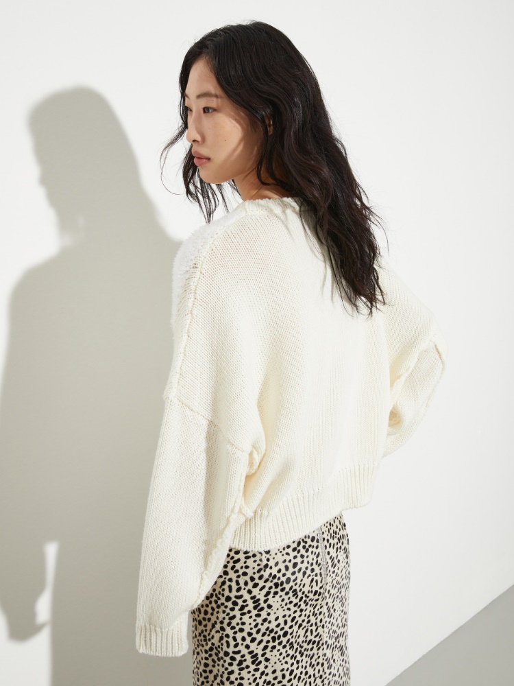 Polka dot wool-blend jumper - MAX&Co. - 2