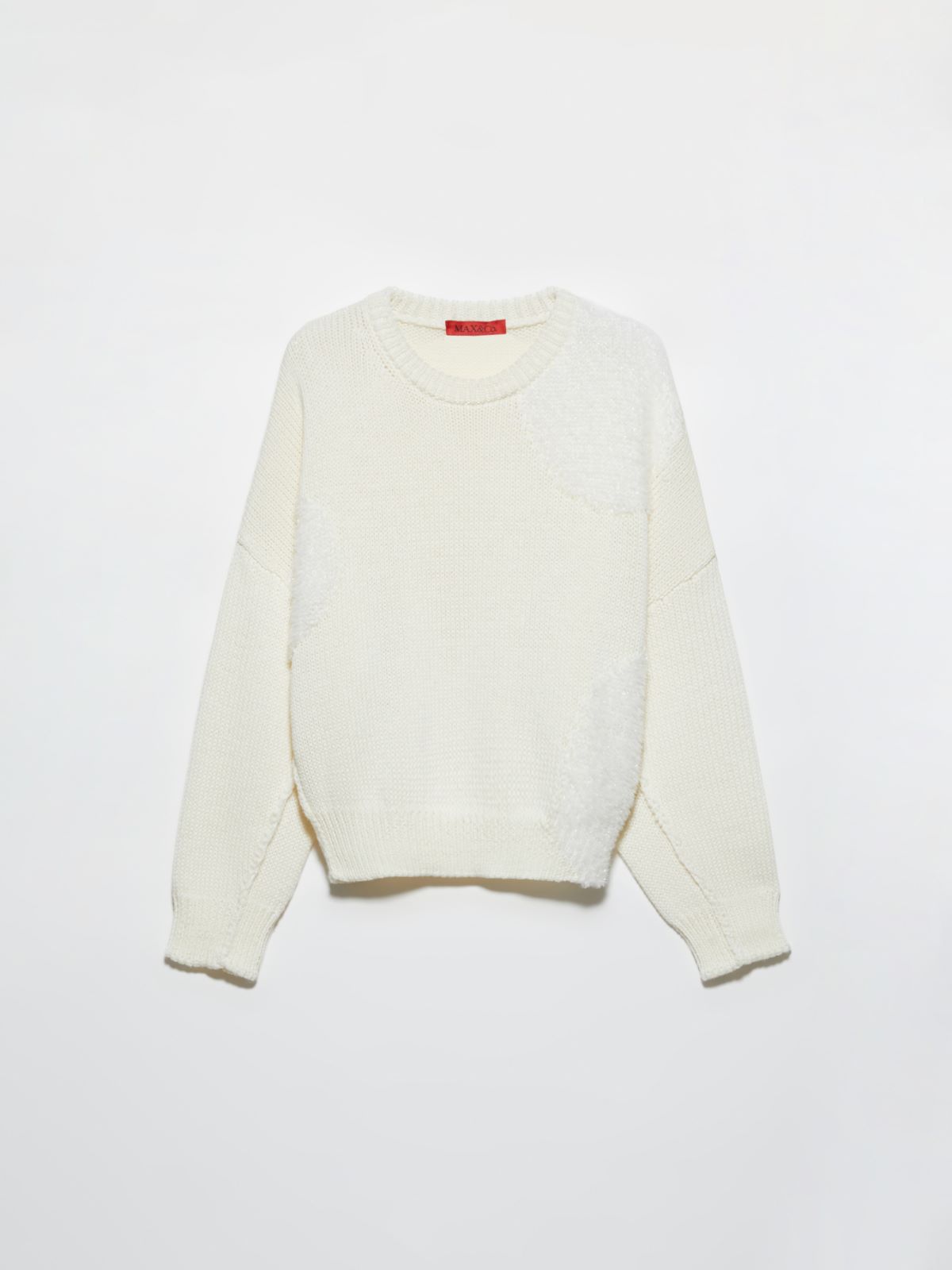 Polka dot wool-blend jumper, milk | MAX&Co. Polka dot wool-blend jumper - MILK - MAX&Co. - 5