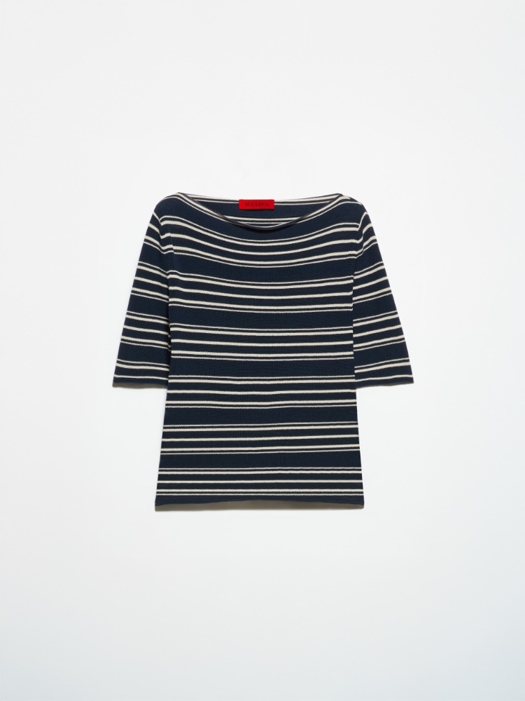 Crepe knitted T-shirt - MAX&Co. - 5
