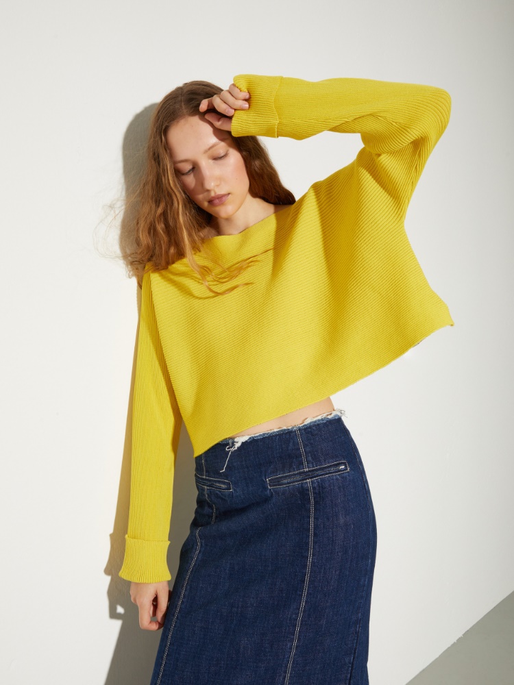 Horizontal rib-knit sweater - MAX&Co.