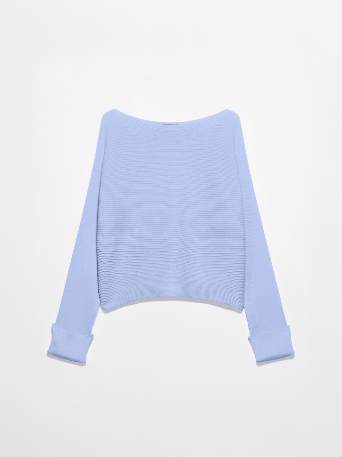 Horizontal rib-knit sweater - LAVENDER - MAX&Co. - 5