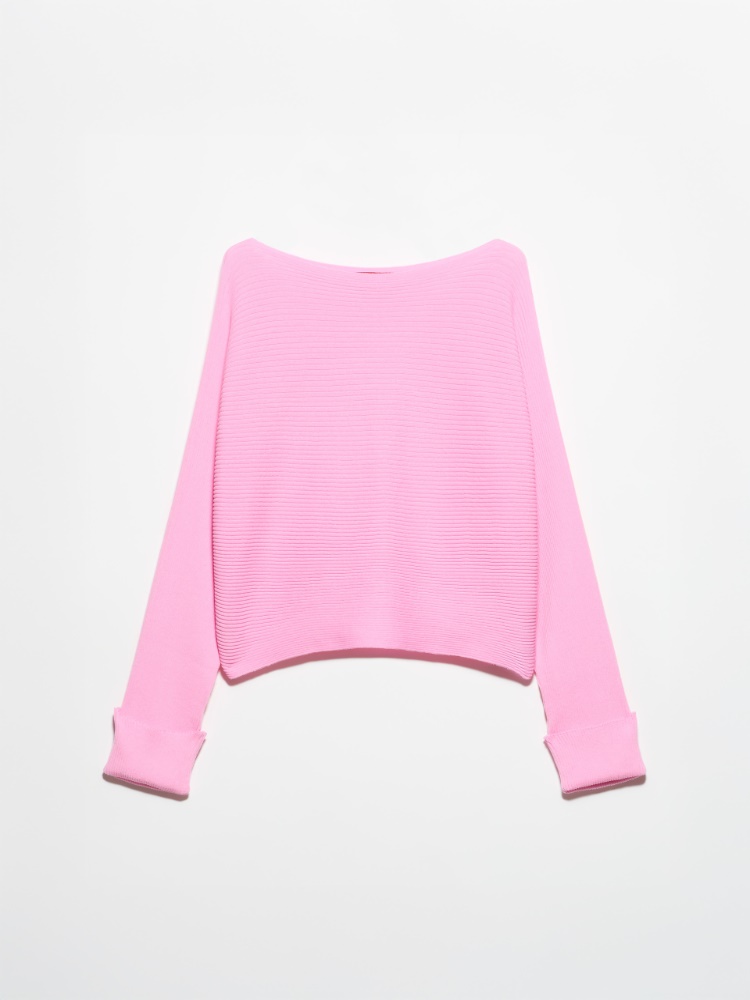 Horizontal rib-knit sweater - PINK - MAX&Co.