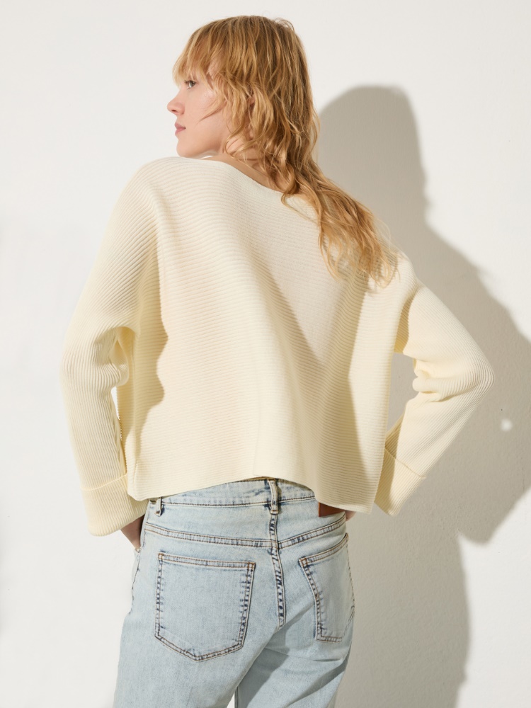Horizontal rib-knit sweater - MAX&Co. - 2