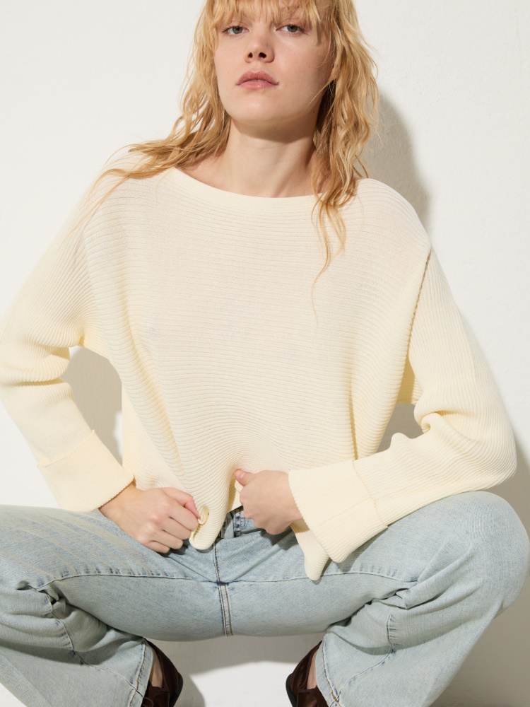 Horizontal rib-knit sweater - MAX&Co. - 3